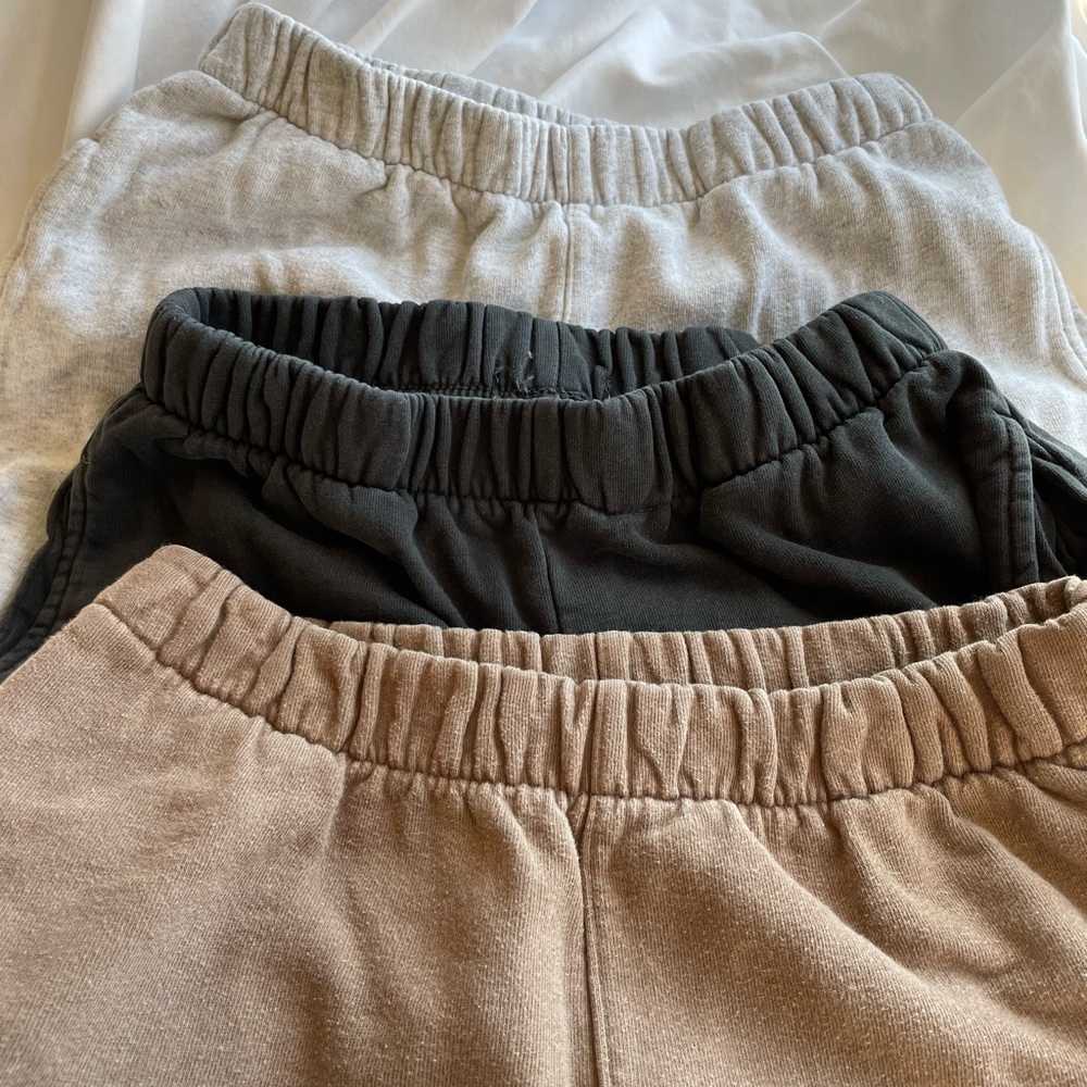 Brandy Melville rosa jogger sweatpants